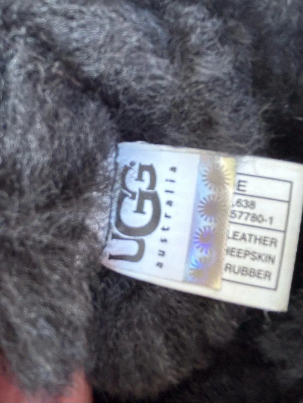 $195~UGG~Men’s Black Suede Classic Short Sheepskin Lined Ugg Boots~12/12.5